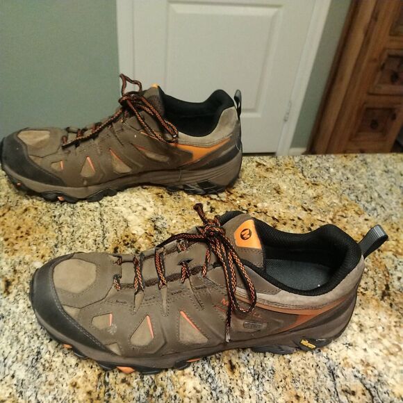 MENS MERRELL DARK EARTH Merrell J37493 - Moab SZ 14 Hiking Walking - Picture 4 of 12